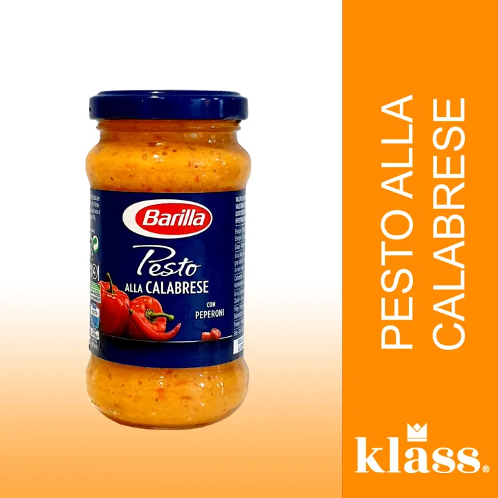Barilla Pesto Alla Calabrese (Pasta, Spaghetti, Pizza Sauce) Lazada PH
