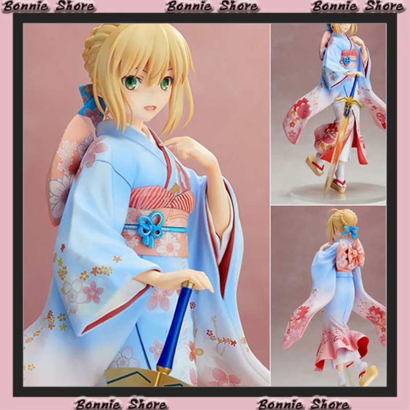 Cute Anime Fate Stay Night Saber Haregi Kimono Ver. 1/7 Scale ...