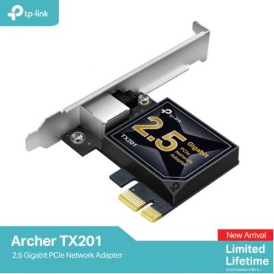 [New Arrival ] TP-Link Archer TX201 2.5 Gigabit PCIe Network Adapter สินค้าใหม่! WiFi 6 อแดปเตอร์สำหรับคอมพิวเตอร์ 2.5G