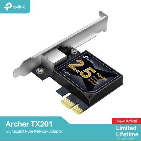 new-arrival-tp-link-archer-tx201-2-5-gigabit-pcie-network-adapter-สินค้าใหม่-wifi-6-อแดปเตอร์สำหรับคอมพิวเตอร์-2-5g