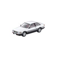 TOMICA LIMITED Toyota Corolla Levin N284a โบราณนีโอ1/64 LV-2ประตู GT-APEX 1984สีขาว/ดำเสร็จ