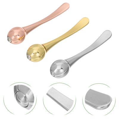 【CW】 Spatula Applicator Skincare Metal Tools Face Stick Makeup Sticks Facial Wand Device