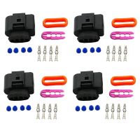 Pack of 4 Ignition Coil Wiring Harness Connector Repair Kit For Audi A4 A6 Passat Jetta Visit the Alpha Rider Store