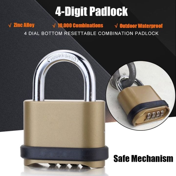 5pcs Travel Accessories Mini Suitcase Outdoor Combination Padlock Digital Lock Cupboard Locks Mini Locker Iron Wear-resistant Locker Lock Convenient