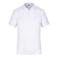 mens shirt lapel cotton POLO shirt summer shirt sports stand-up collar short-sleeved T-shirt tennis clothes men and women T-shirt baju lelaki