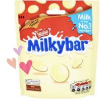 ช็อกโกแลต milkybar nestle chocolate  white chocolate ขาว  ขนมกินเล่น สินค้านำเข้า อังกฤษ  ขนมกินเล่น