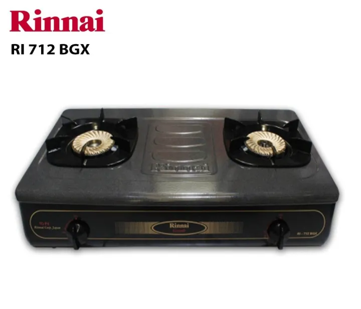 Gratis Ongkir Rinnai 712 Bgx Kompor Gas 2 Tungku Lazada Indonesia