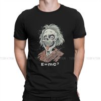 Zombie - E=Mc2 Tshirt Top Cotton Oversized O-Neck MenS Tops Harajuku Men T Shirt