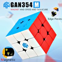 GAN ลูกบาศก์ความเร็วแม่เหล็ก3X3x3 V2,ปริศนาคิวบ์มหัศจรรย์354ม. ของเล่นแก้เครียดแบบมืออาชีพอุปกรณ์จับเวลา