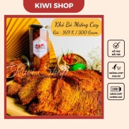 KHÔ THỊT BÒ THẬT_KHÔ BÒ MIẾNG HŨ 300GR NGON, CHẤT LƯỢNG, AN TOÀN