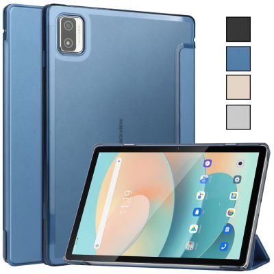 Tri-Folded Funda Tab 12 Wake/Sleep Cover Tab12 10.1 Tablet Hard Back