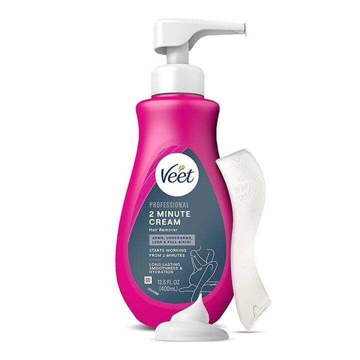 Veet Professional 2 Minute Hair Remover Cream for Arms, Legs & Full