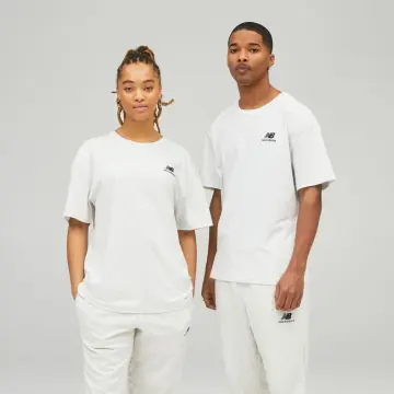 New Balance Womens Athletics Oversized T-shirt - White