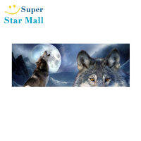 Supermall Wolf Tribe Totem ด้านหลังกระจกหน้าต่างสติกเกอร์รถ Suv รถกระบะดัดแปลง D Ecals ด้านหลังกระจกโปสเตอร์