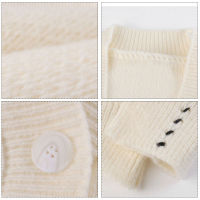 利IEF womens lazy style sweater coat Korean V-Neck Loose Long Sleeve Knit Top