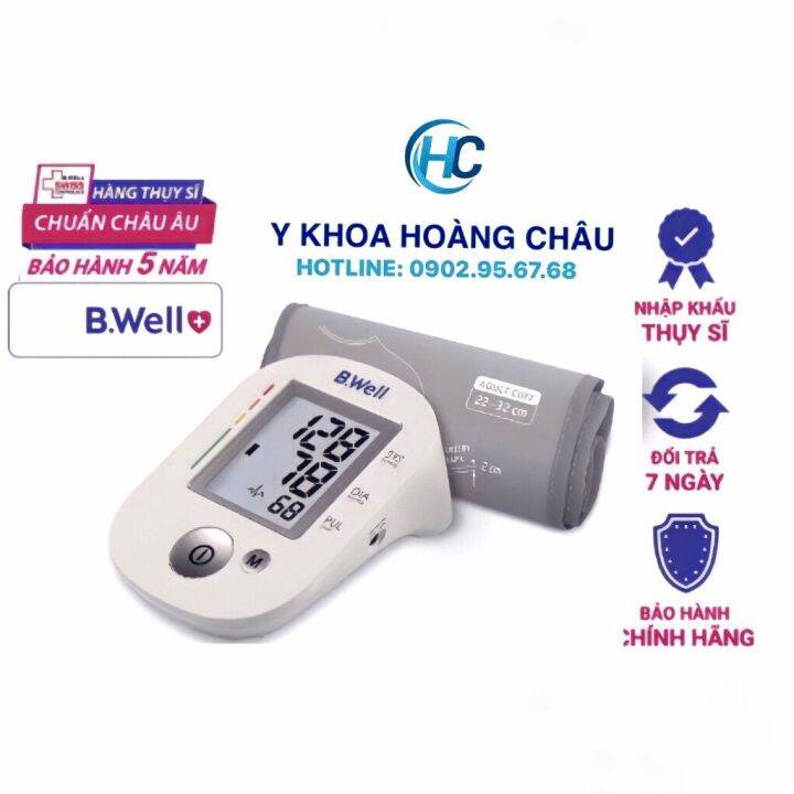[CHÍNH HÃNG] BWell pro 35 -Máy đo huyết áp bắp tay điện tử tự động B ...