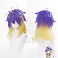 Cosplay wig Getaway vtuber ผู้ประกาศข่าวไอดอลเสมือนจริง Rainbow Club EN ฉบับที่ 6 Aster Arcadia cos wig