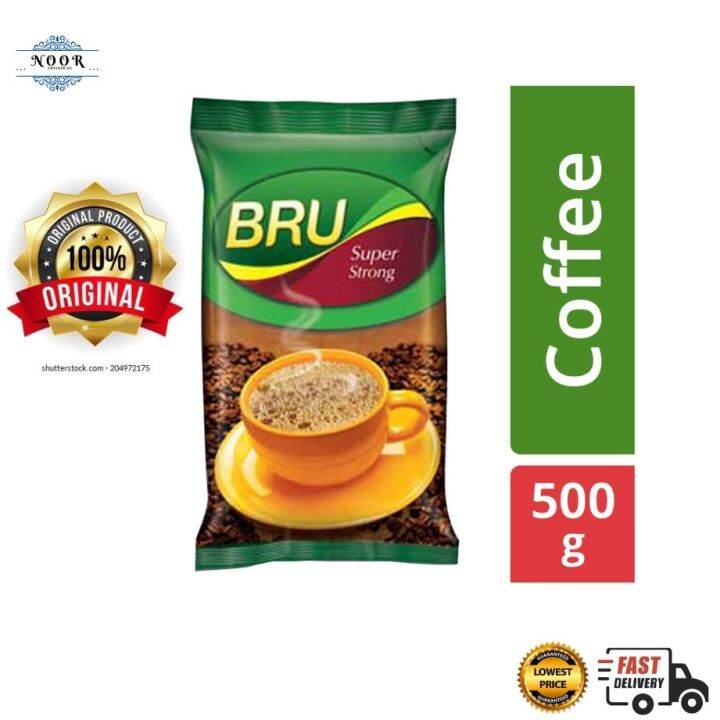 BRU Coffee Instant Super strong (Packet) 500GM | Lazada PH