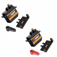 ES08MA II Steering Servo With Servo Mount And Servo Arm For Axial SCX24 1/24 RC Crawler Car Upgrade Parts Accessories