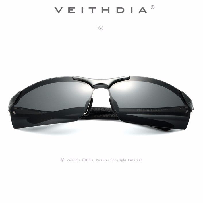 veithdia-แว่นกันแดดเลนส์กระจกอลูมิเนียม