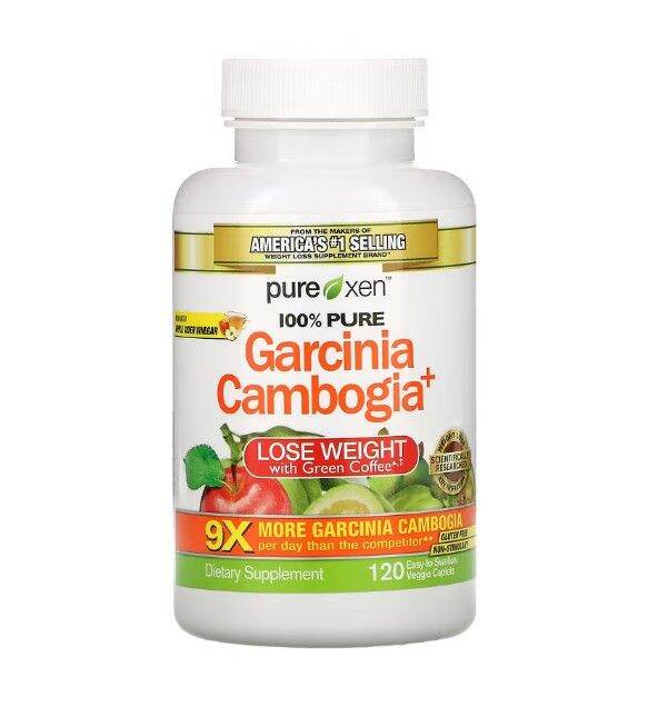 พร้อมส่ง-purely-inspired-garcinia-cambogia-120-easy-to-swallow-veggie-caplets