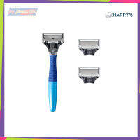 มีดโกนหนวดผู้ชาย มีดโกน มีดโกนหนวด ฮารี่ ชนิดใบมีด 5 ชั้น Harrys Razor