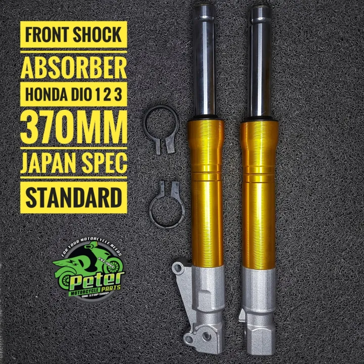 FRONT SHOCK ABSORBER HONDA DIO 1 2 3 / 370mm / JAPAN SPEC / STANDARD