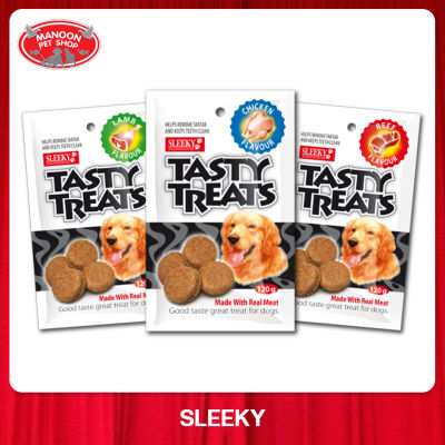 [MANOON] SLEEKY Tasty Treats สลิคกี้ เทสตี้ ทรีท ขนมสุนัข ขนาด 120 กรัม