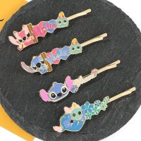 ▧◎ Cute Cartoon Lilo amp; Stitch Hair Clip Barrettes Kawaii Stitch Women Metal Hairpins for Girl Hair Accessories Gifts