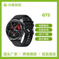 ขายร้อนรุ่นใหม่ GT5 สมาร์ทวอทช์บลูทูธเข้ารหัสชาร์จไร้สายนักธุรกิจชาย NFC นาฬิกาควบคุมการเข้าถึง hot