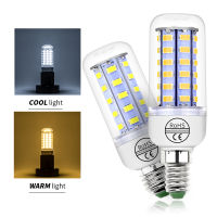 【✎】 Galxo CanLing หลอดไฟ LED E14โคมไฟ220โวลต์หลอด Led เทียนหลอดไฟ E27ข้าวโพด5730 SMD 24 36 48 56 69 72Leds Bombilla GU10 Lampada