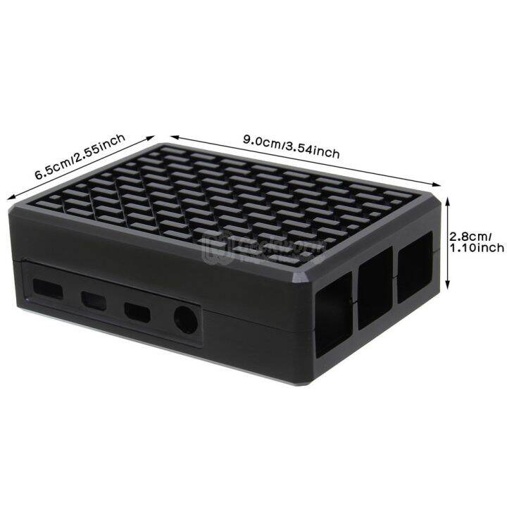 high-quality-fuchijin77-raspberry-pi-4อะลูมินัมอัลลอยเคส-4b-แรสเบอร์รี่-pi-พาสซีฟคูลลิ่งเปลือกโลหะสำหรับ-raspberry-pi-4-model-b