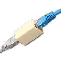 เครื่องมืออินเตอร์เน็ตอัลลอยใหม่10ชิ้น RJ45 CAT5ปลั๊กเชื่อมอะแดปเตอร์เครือข่ายสาย LAN ตัวขยายตัวเชื่อมต่อสายอะแดปเตอร์