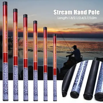 Carbon Fiber Stream Hand Pole Fishing Tackle Carp Feeder Telescopic Fishing  Rod
