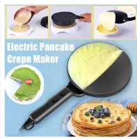 [SIÊU HOT ]Chảo Điện Làm Bánh Pancake,Máy Làm Bánh Pancake,Máy Chuyên Làm Bánh Cuốn,Bánh Tráng, Bánh Crepe,Bánh Pancake Chảo Nướng Bánh Bằng Điện,Tặng Kèm Đĩa Và Đầu Khuấy Bột Thiết Kế Tinh Sảo,Đơn Giản Dễ Dùng