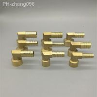 Brass Hose Pipe Fitting Elbow 8mm 10mm 12mm 14mm 16mm Barb Tail 1/4 quot; 3/8 quot; 1/2 quot; BSP Female Thread Copper Connector Joint Coupler