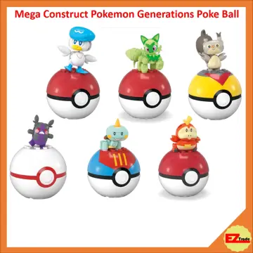 Mega Construx Pokemon Poke Ball Mega Bloks Anime Character Figures