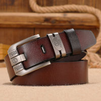 Men Genuine Leather Belts Cowboy Wide High Quality Buckle Belts for Men nd Luxury Leisure Vintage Jeans Strap HQ225