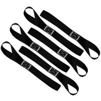 6pcs/set Soft Tie Downs Luggage Bandage Straps Strong Load Capacity Loops for ATV UTV Motorcycles Scooters Bicycles