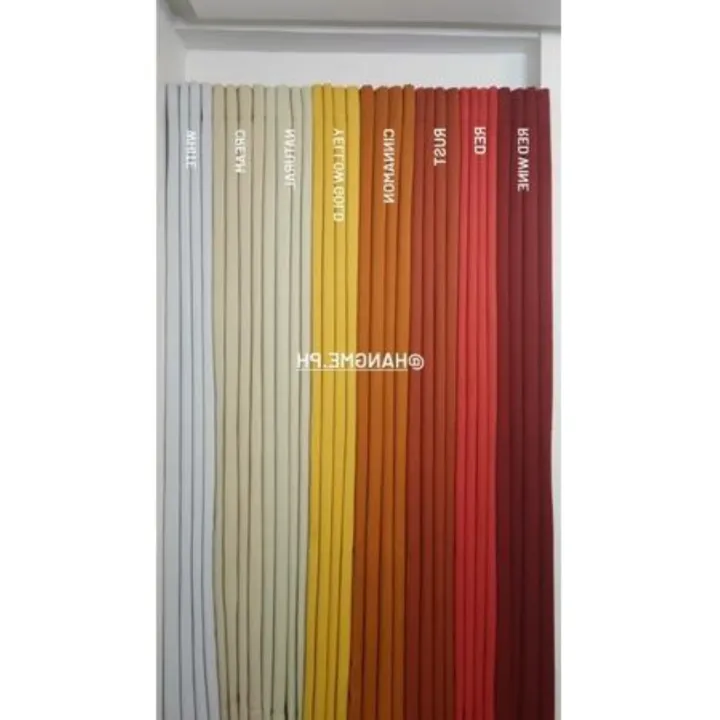 7ft / 8ft / 9ft DIMMER (BLACKOUT) GROMMET RING CURTAIN (New Colors