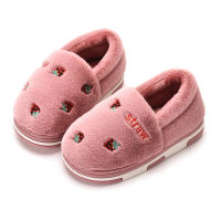 Kids Shoes Cotton Warm Winter Baby Girl Shoes Slippers Cute Home Shoes Children Infant Short Boots Non-slip Loafers SWB002