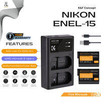 Nikon EN-EL15 Battery charger for Nikon Z6 Z7 D7100 D7200 D850 D810 D800 D750 D600 ( แบตเตอรี่ และ ที่ชาร์จ ENEL15 )