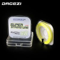 DAGEZI 20M Super Strong PE Braided Fishing Line 8 strands Leader line Multifilament Fishing Line Carp Fishing Sea Fishing lines