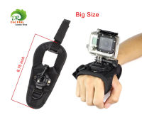 360 Degree Rotating Glove Style Wrist Strap Band Mount Hand Palm Belt Lanyard Holder with Screw for GoPro SJCam Yi  360 องศาหมุนถุงมือสไตล์สายรัดข้อมือวงเมามือปาล์มเข็มขัดเชือกเส้นเล็กผู้ถือด้วยสกรูสำหรับ GoPro SJCam Yi