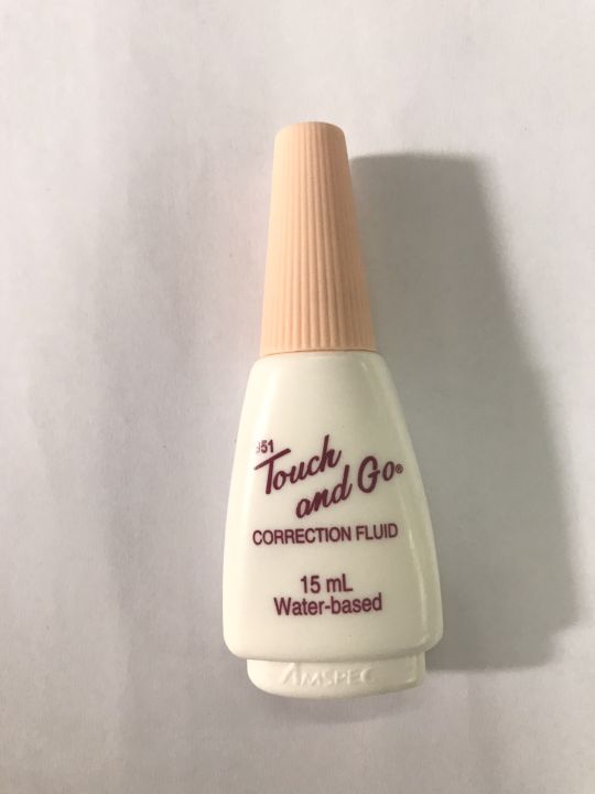 TOUCH AND GO LIQUID ERASER 15ML SAFE AND NON-TOXIC (1 PIECE) | Lazada PH