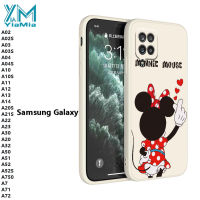 YiaMia มิ้นนี่เคสโทรศัพท์เป็นคู่สำหรับ Samsung A02กาแล็คซี่ A02S A03 A03S A04 A04S A10 A10S A11 A12 A20S A52S A21S A50 A32 A13 A750 A22 A23 A30สร้างสรรค์เคสมือถือซิลิโคนนิ่มฝาหลังกันกระแทก A20