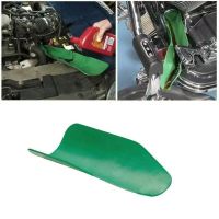 【CW】Flexible Draining Tool Foldable Car Funnel Oil Guide Plate Tool Draining Device for Car Truck Boat Cycle Tractor