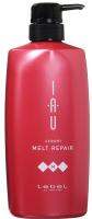 Lebel IAU Melt Repair treatment 600ml ครีมนวดผมเหมาะสำหรับผมเส้นใหย่ เพิ่มความชุ่มชื้น ผมมีน้ำหนักและจัดทรงได้ง่าย ไม่ลีบแบน