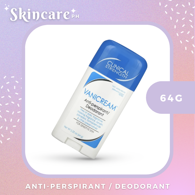 Vanicream Antiperspirant / Deodorant 64g Lazada PH