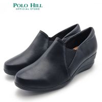 ~ Polo HILL รองเท้าสลิปออน ส้นเตารีด สําหรับผู้หญิง PLSL-LS5027